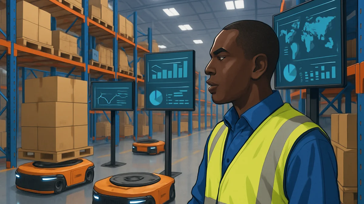 Automated FMCG warehouse in Kenya with digital inventory management